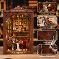 Time Bookstore miniature bookshelf model - miniature bookshop with LED lights and music, photo 2